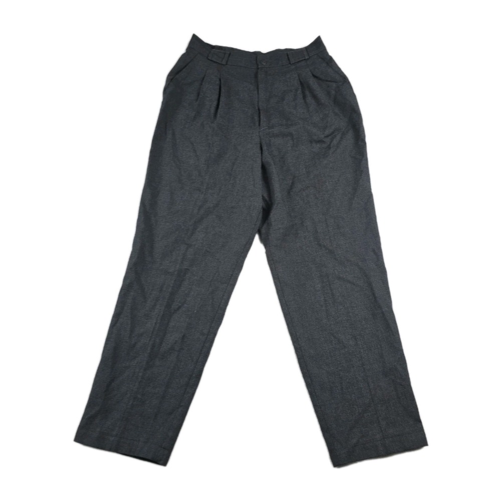 Fundamental Things Petites Women's Dress Pants Size 14 Gray Pleated High‎ Rise